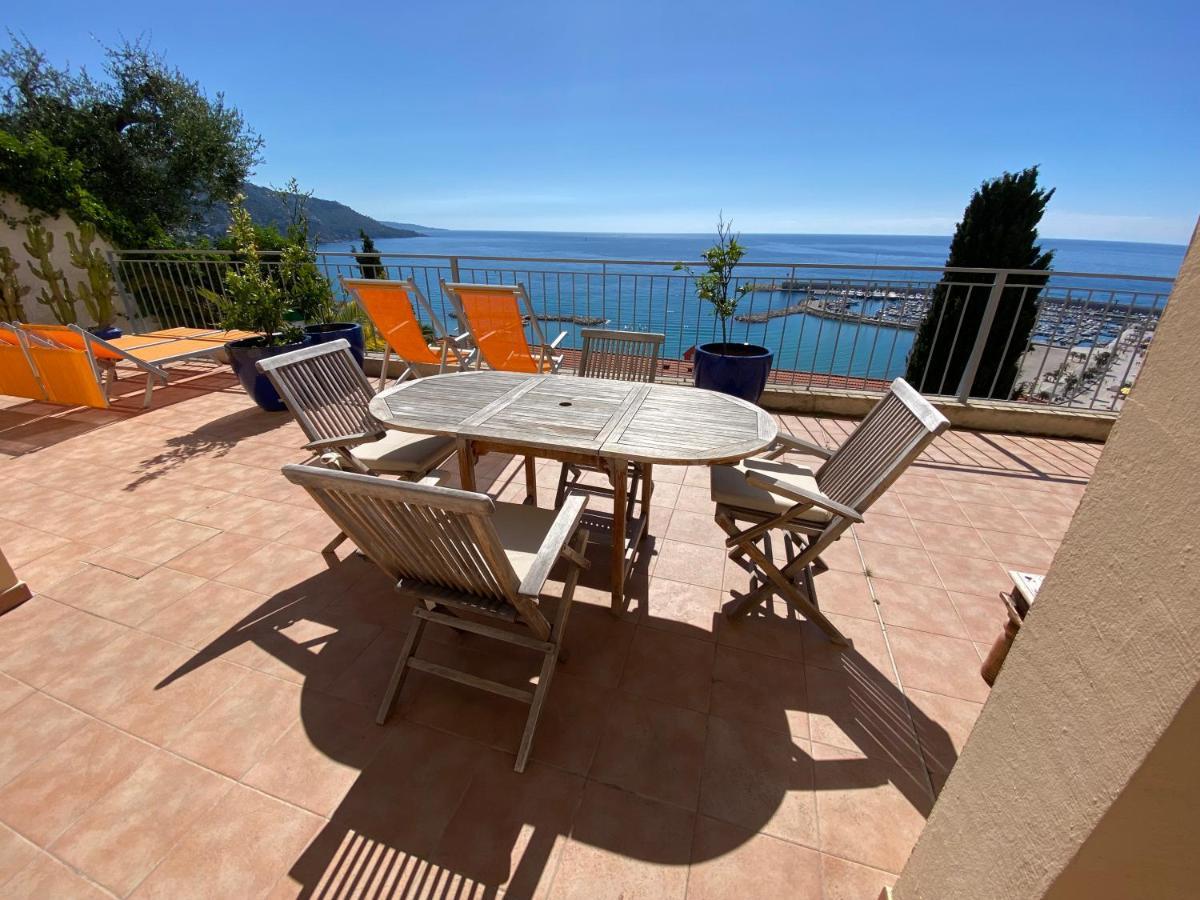 Villa L'Ensoleillee Vue Panoramique Mer, 250 M De La Plage Et Du Centre Ville Ментона Экстерьер фото