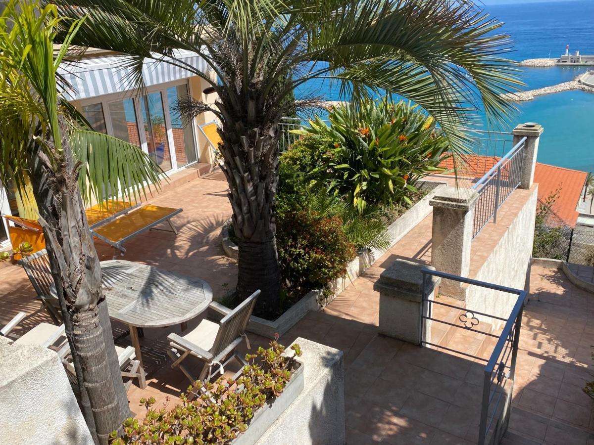 Villa L'Ensoleillee Vue Panoramique Mer, 250 M De La Plage Et Du Centre Ville Ментона Экстерьер фото